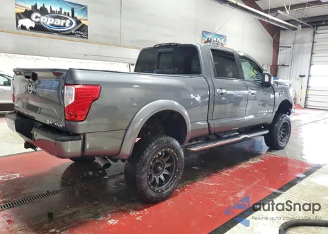 2018 Nissan Titan Xd Sl from USA, damaged, VIN 1N6BA1F49JN551261